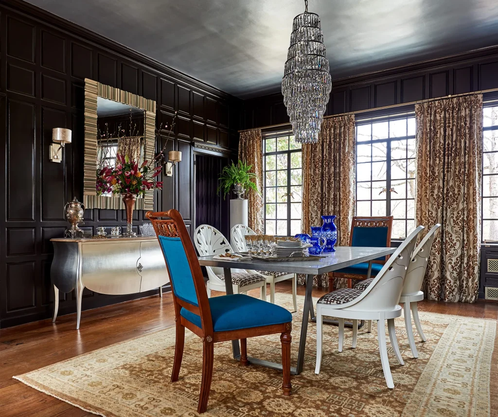Historic Home Interior design of the Julian Price Design Show House by Debby Gomulka